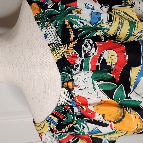 J. Crew Ruffle Top Post Card Print Size 12 NWT - Picture 7 of 14